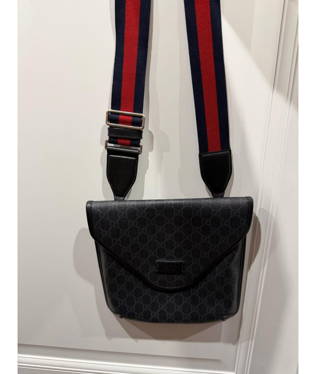 GUCCI Черная сумка на плечо, фото 8