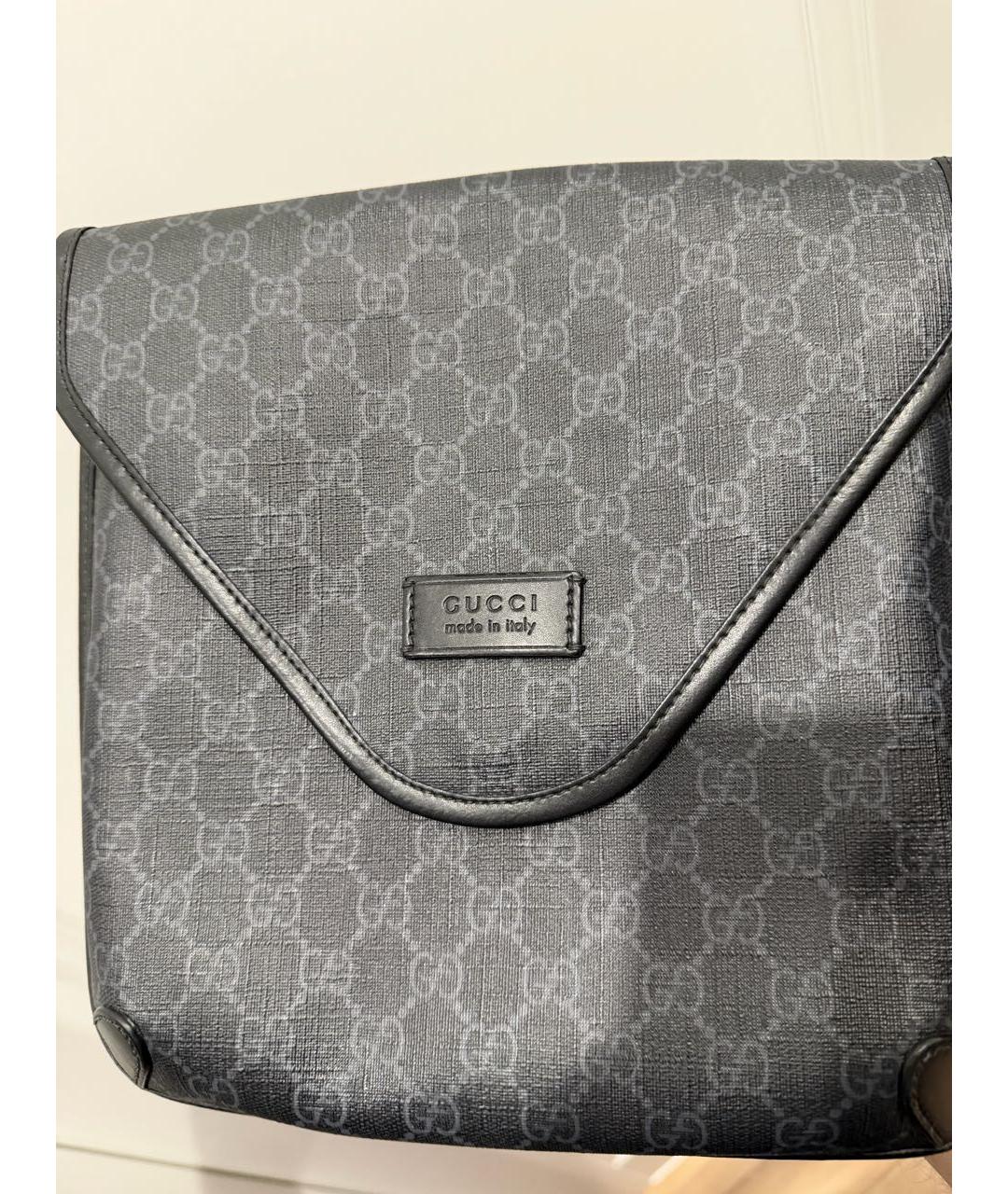 GUCCI Черная сумка на плечо, фото 5