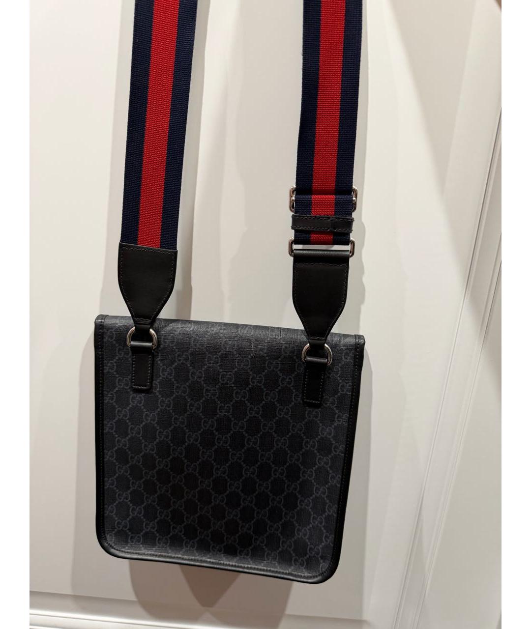 GUCCI Черная сумка на плечо, фото 2