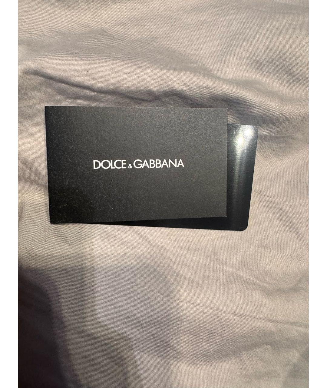 DOLCE&GABBANA Черный тканевый рюкзак, фото 8