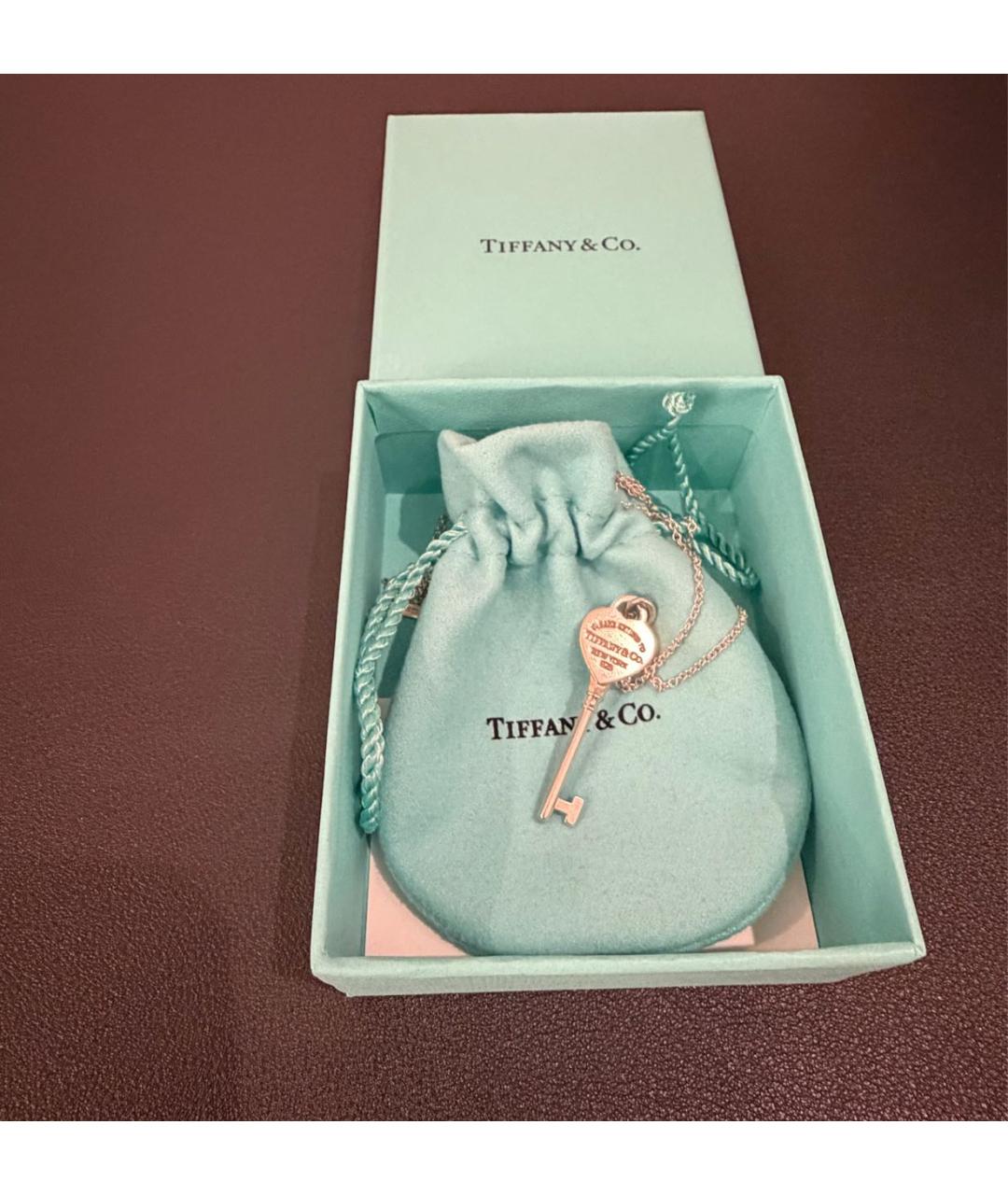 TIFFANY&CO Серебряное серебряное колье, фото 4