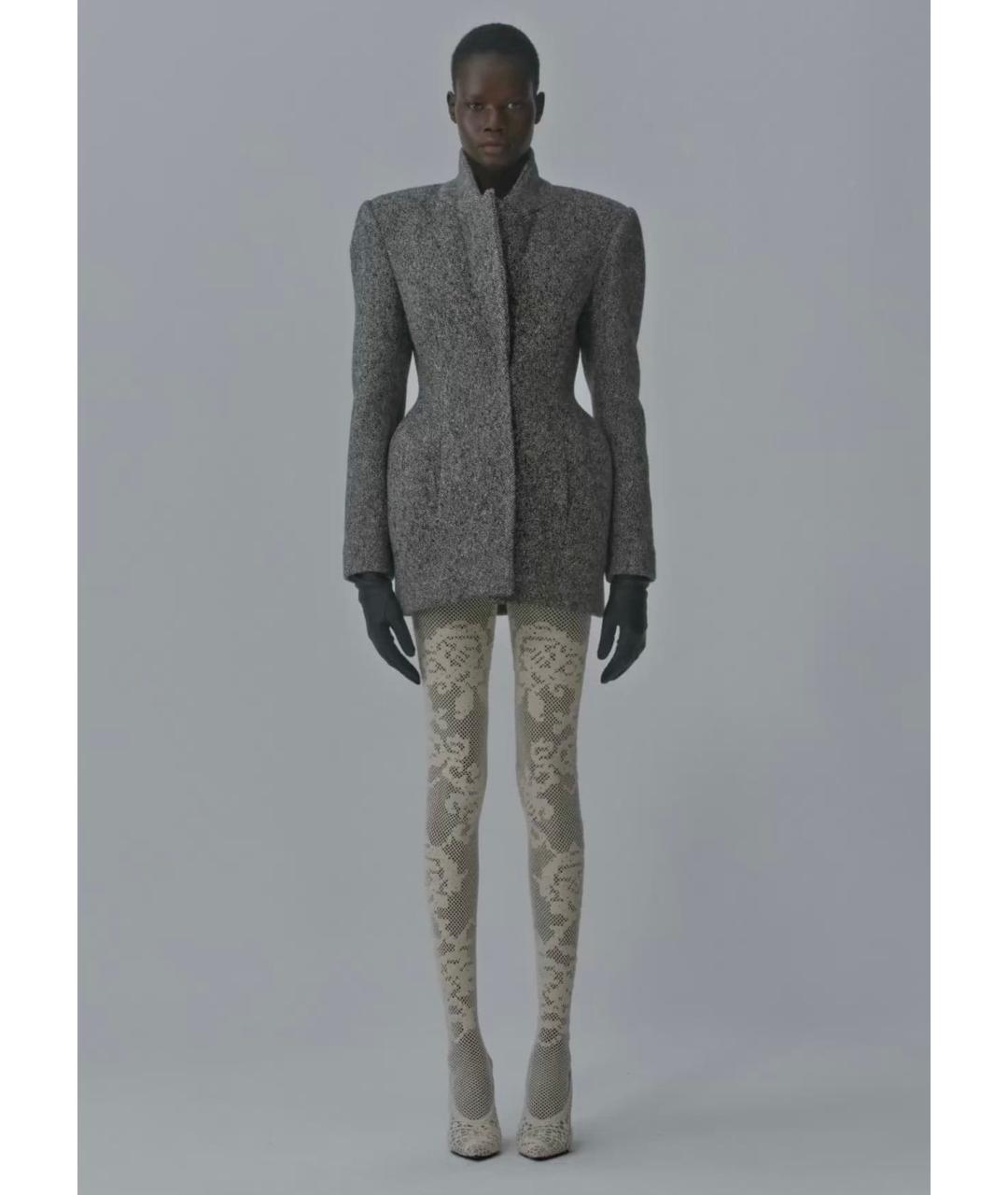 MAGDA BUTRYM Серый жакет/пиджак, фото 3