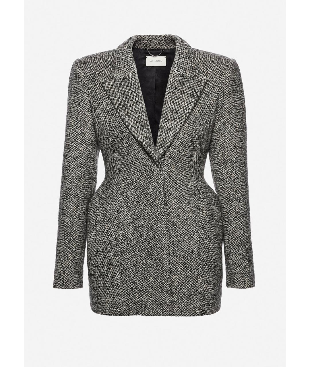 MAGDA BUTRYM Серый жакет/пиджак, фото 7