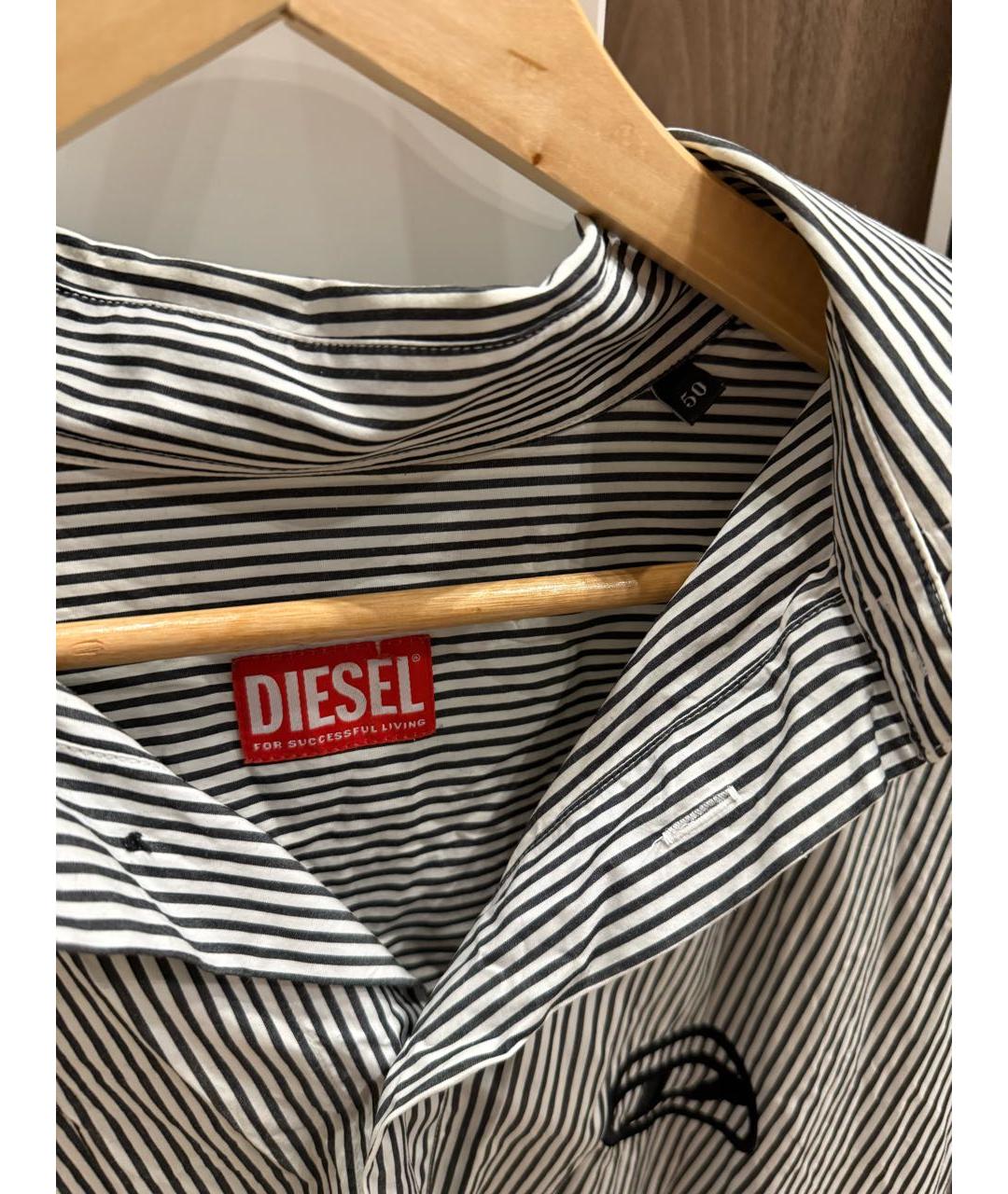 DIESEL Хлопковая кэжуал рубашка, фото 5