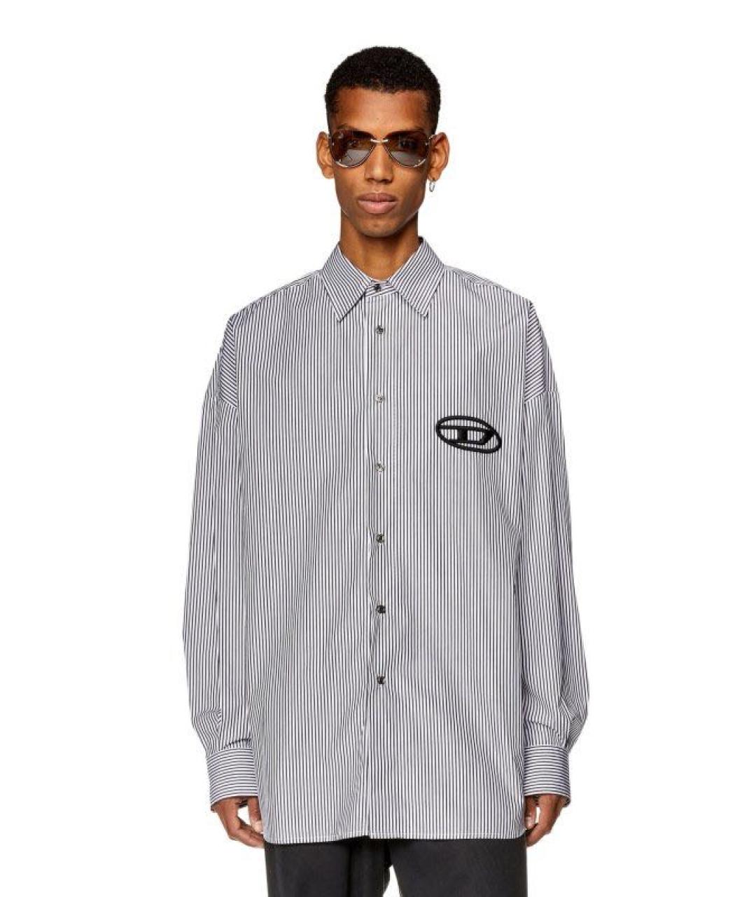 DIESEL Хлопковая кэжуал рубашка, фото 2