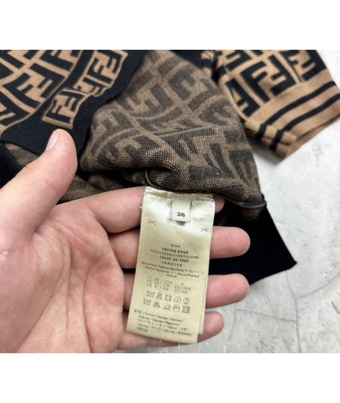 FENDI Футболка, фото 3