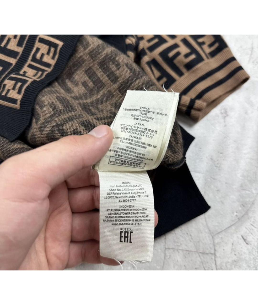 FENDI Футболка, фото 4