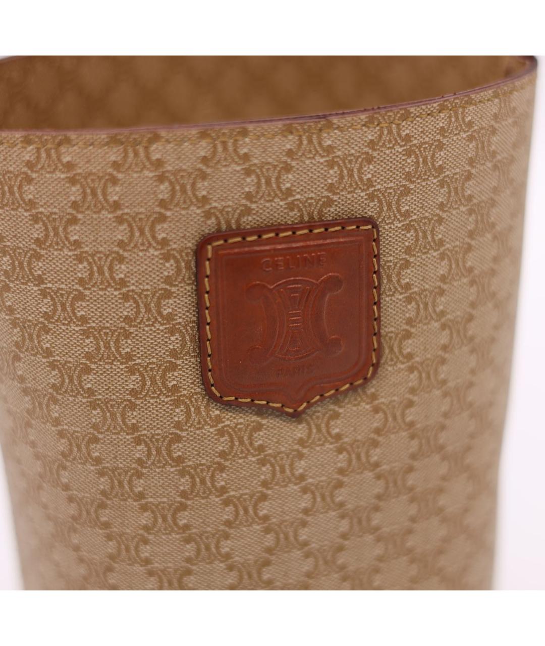 CELINE Бежевая сумка с короткими ручками, фото 8