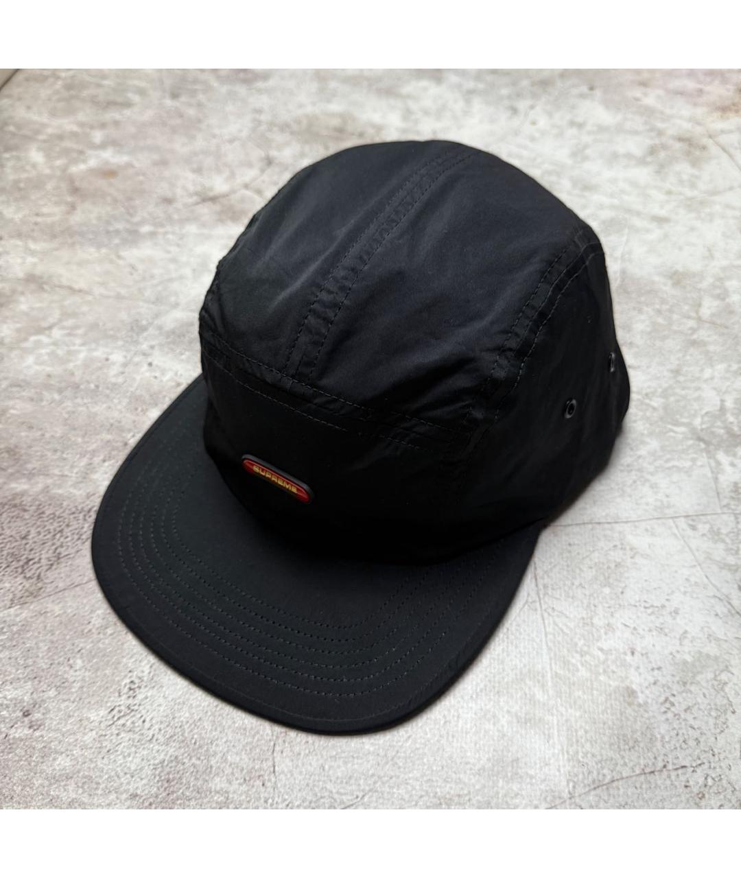 SUPREME Черная синтетическая кепка/бейсболка, фото 2