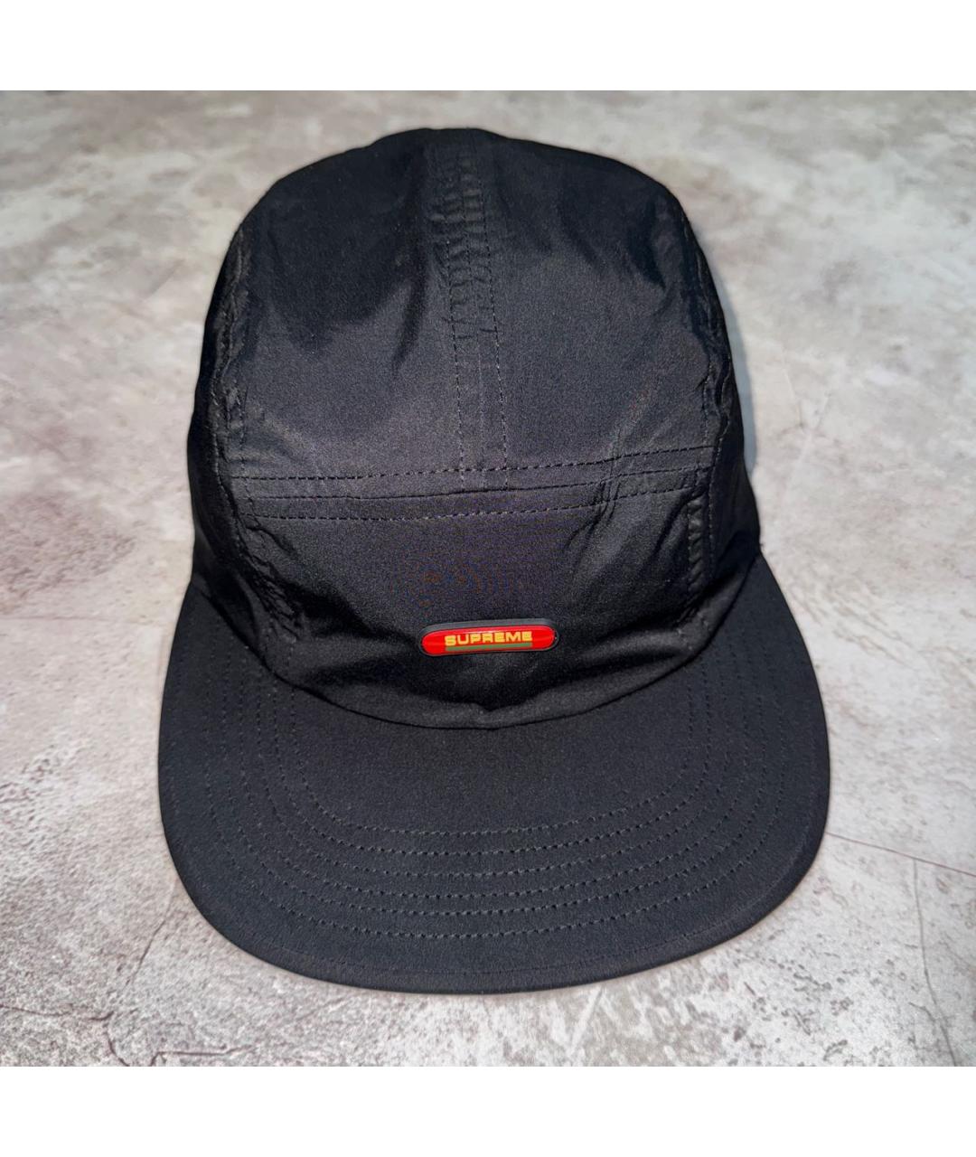 SUPREME Черная синтетическая кепка/бейсболка, фото 3