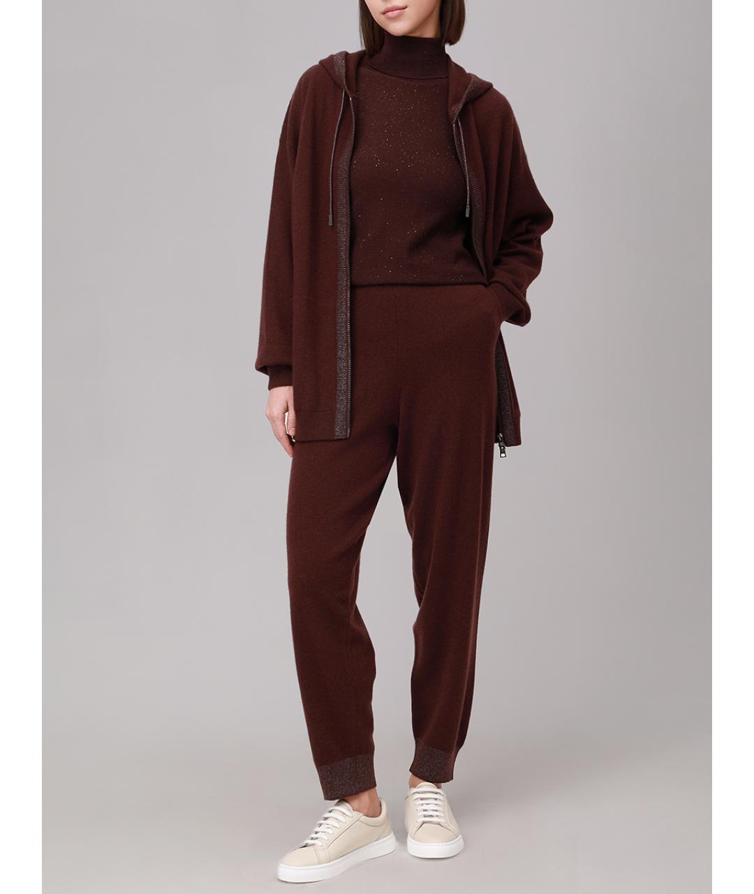 PANICALE Бордовая шерстяная водолазка, фото 2