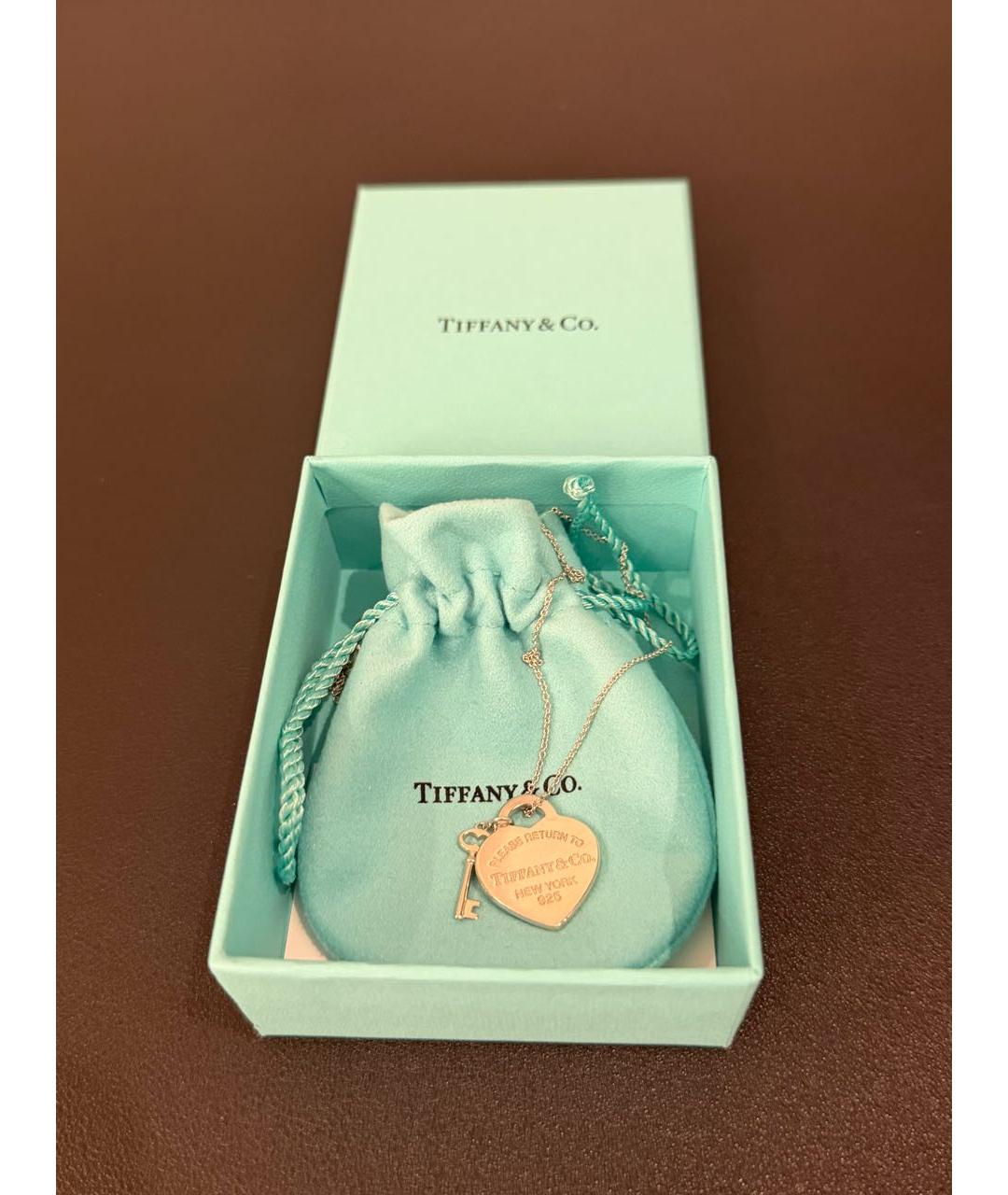 TIFFANY&CO Серебряное серебряное колье, фото 5