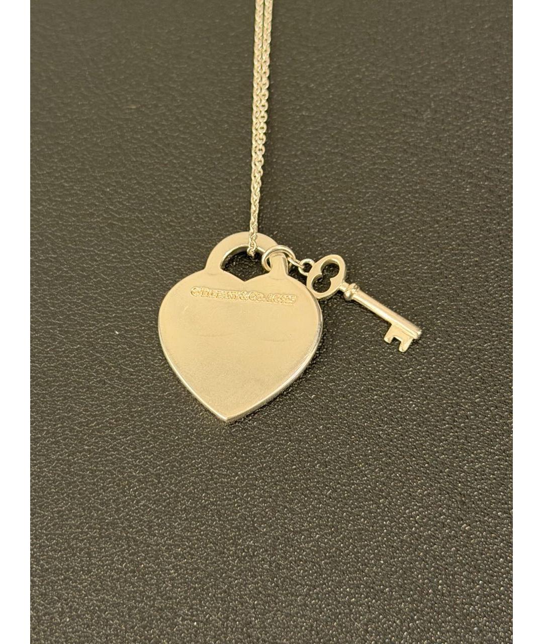 TIFFANY&CO Серебряное серебряное колье, фото 3