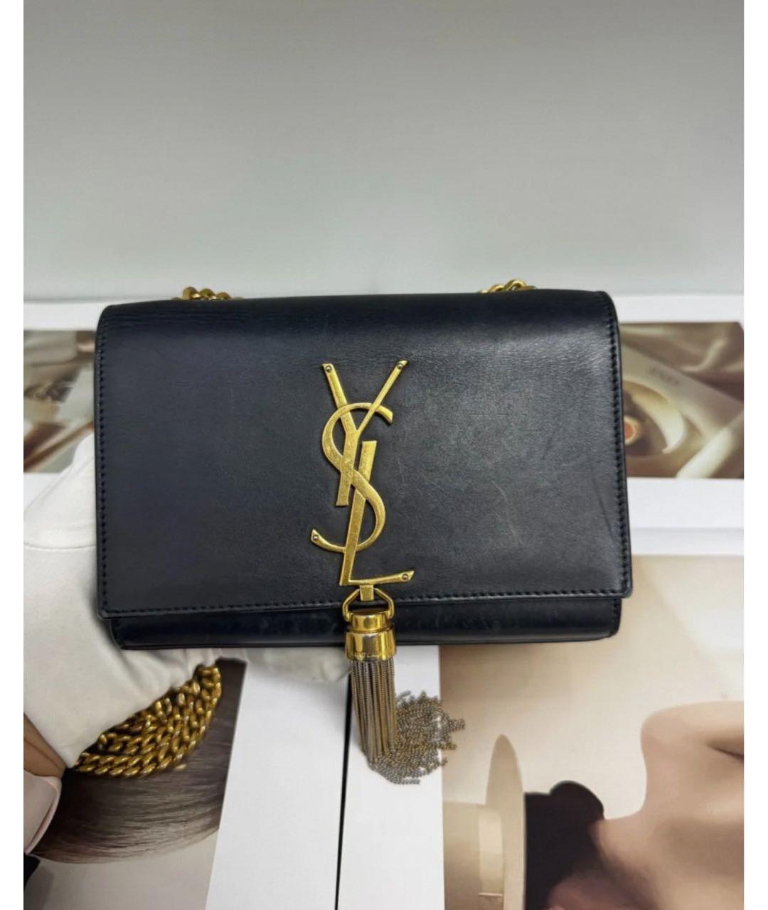 SAINT LAURENT Замшевая сумка через плечо, фото 2