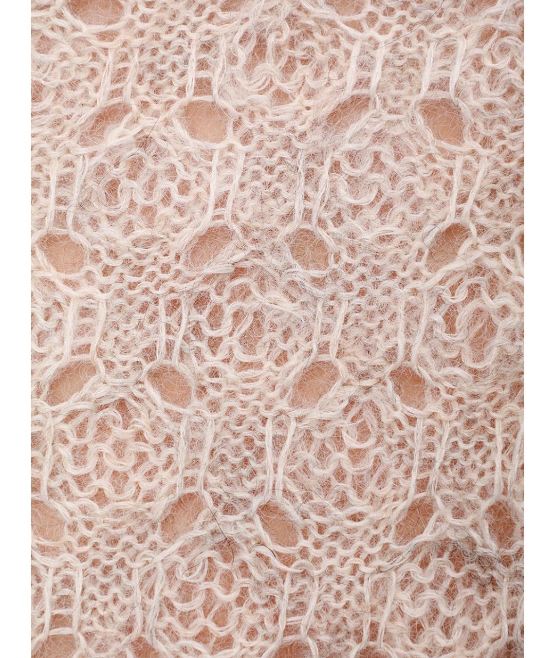 PANICALE Бежевый шерстяной джемпер / свитер, фото 6