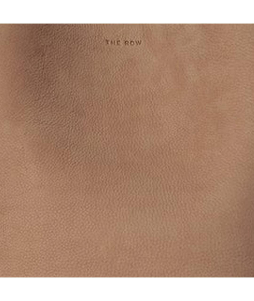 THE ROW Коричневая кожаная сумка через плечо, фото 4
