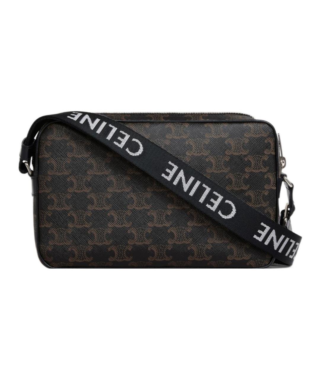 CELINE Черная сумка на плечо, фото 1