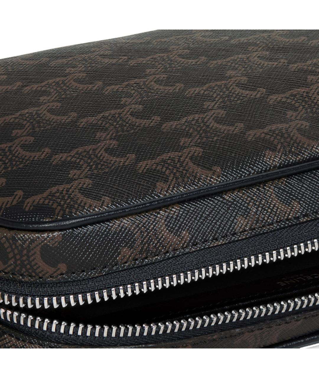 CELINE Черная сумка на плечо, фото 5