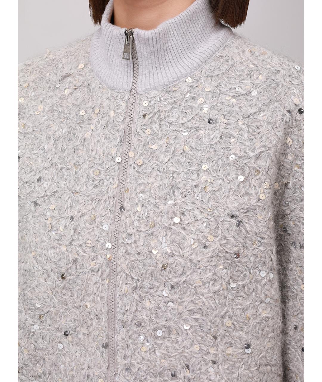 PANICALE Серый кардиган, фото 5