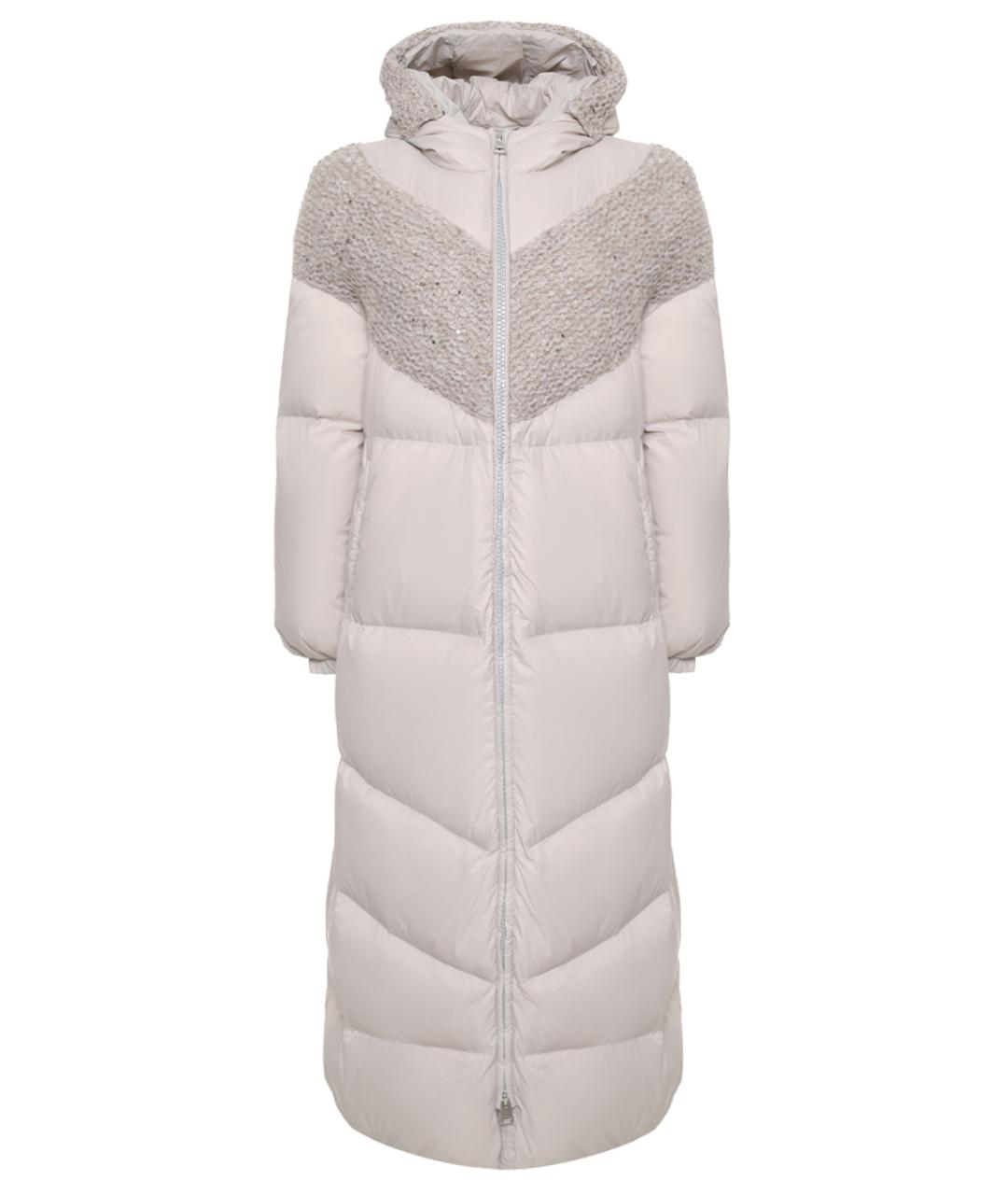 PANICALE Серый пуховик, фото 1