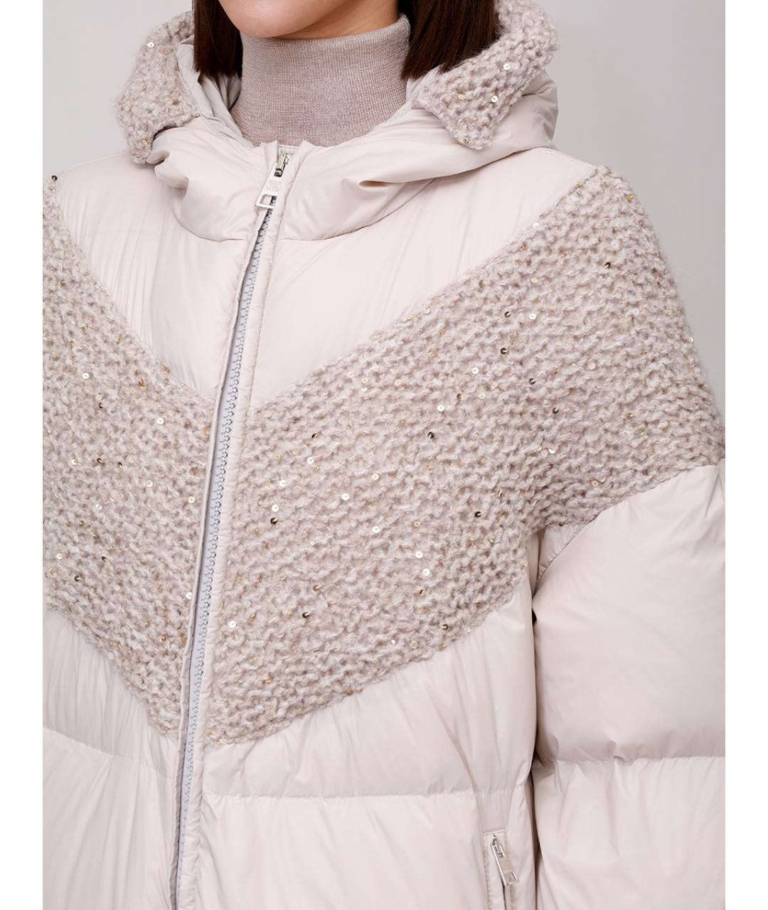 PANICALE Серый пуховик, фото 4