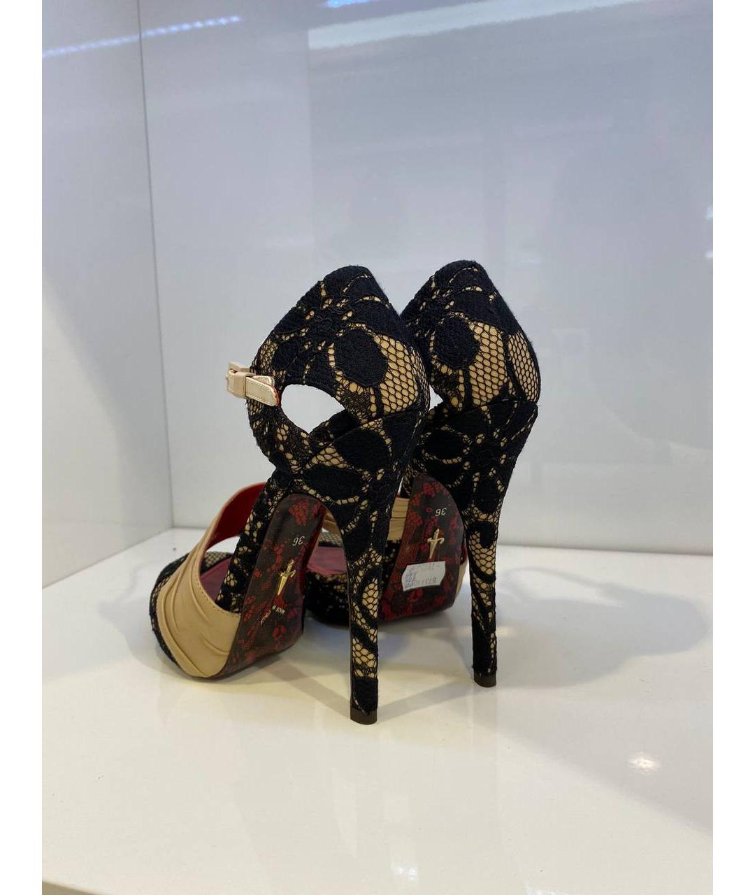 CESARE PACIOTTI Мульти кожаные босоножки, фото 3