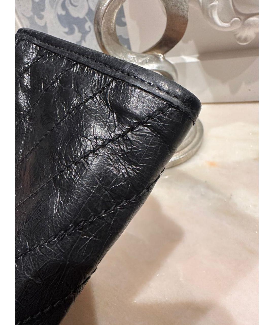 SAINT LAURENT Черный кошелек, фото 5
