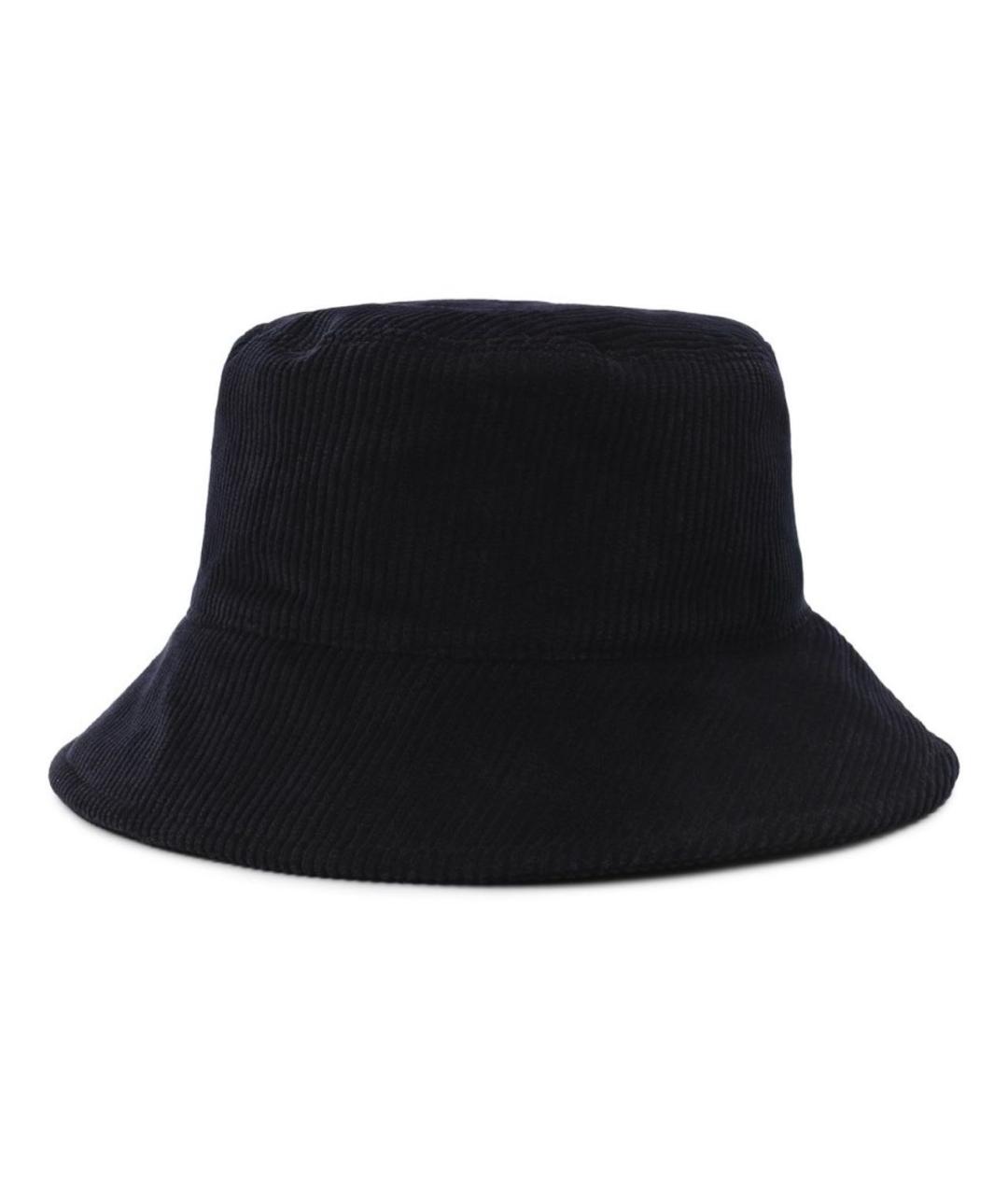 MIU MIU Темно-синяя хлопковая панама, фото 3