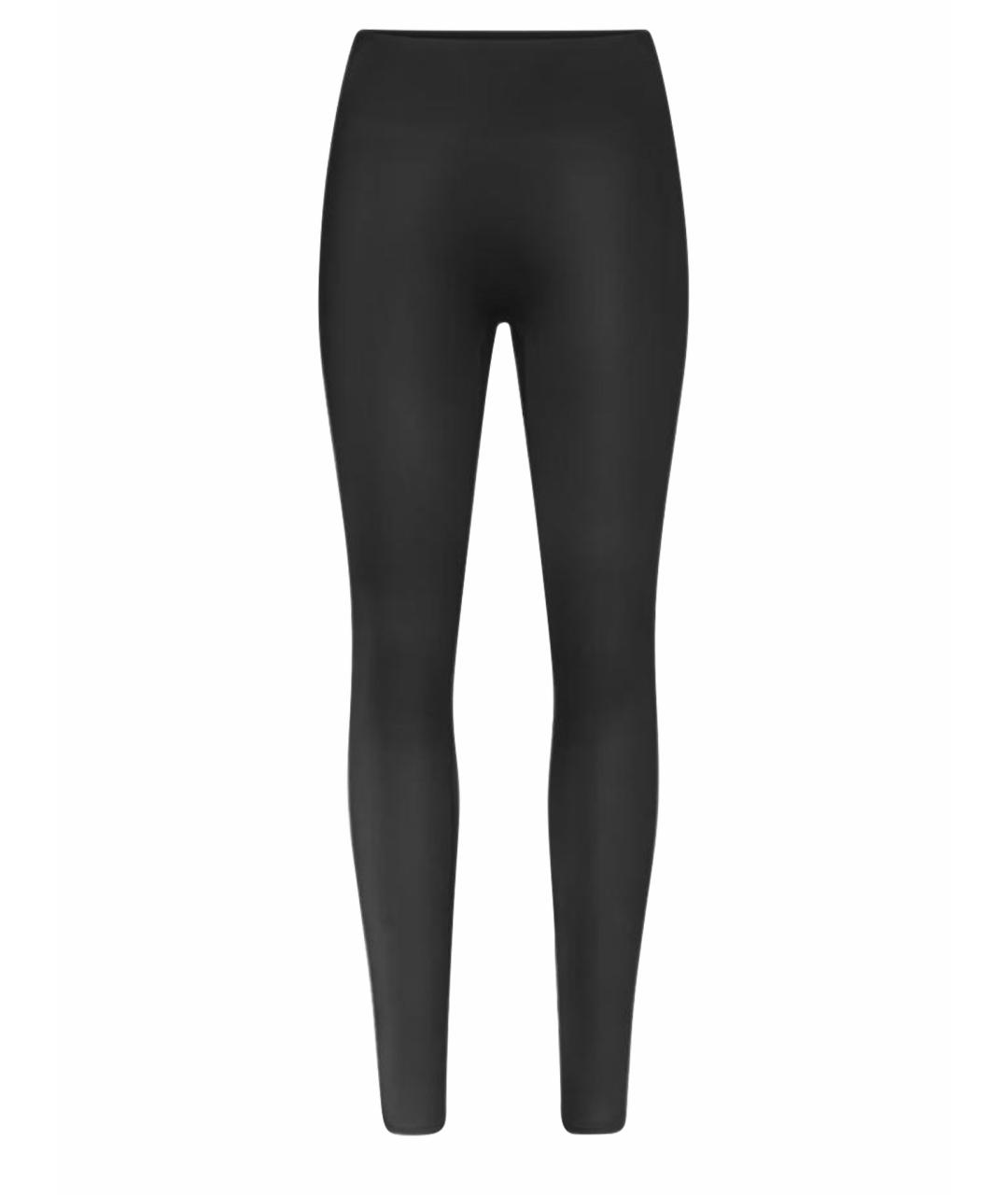 SKIMS Черные полиамидовые леггинсы и велосипедки, фото 1