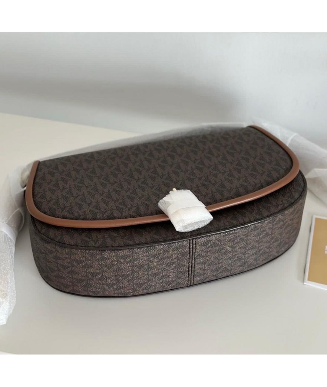 MICHAEL KORS Коричневая сумка через плечо, фото 6