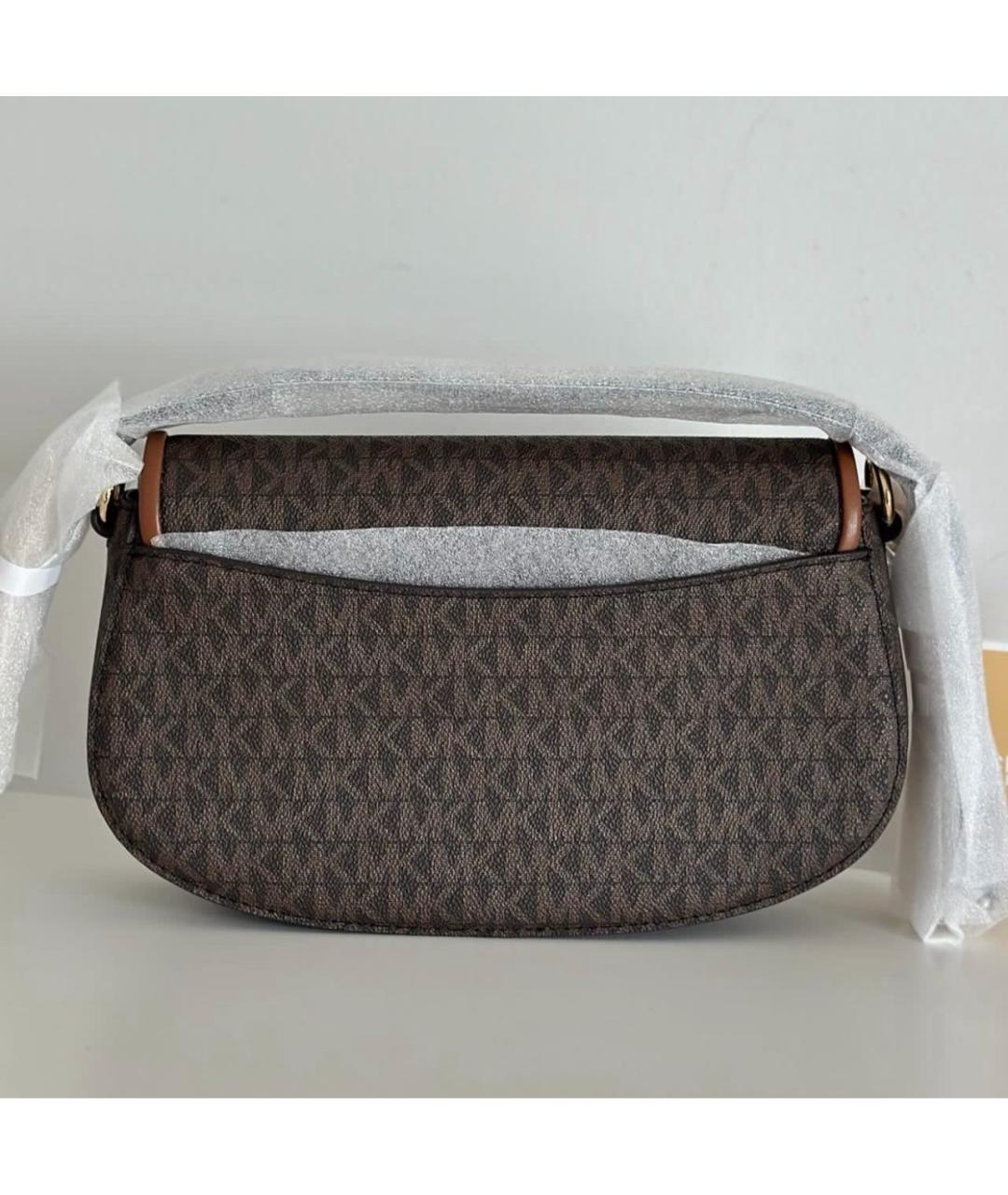 MICHAEL KORS Коричневая сумка через плечо, фото 4