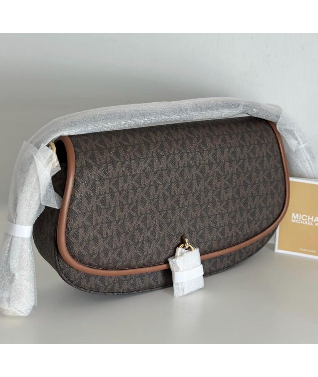 MICHAEL KORS Коричневая сумка через плечо, фото 2