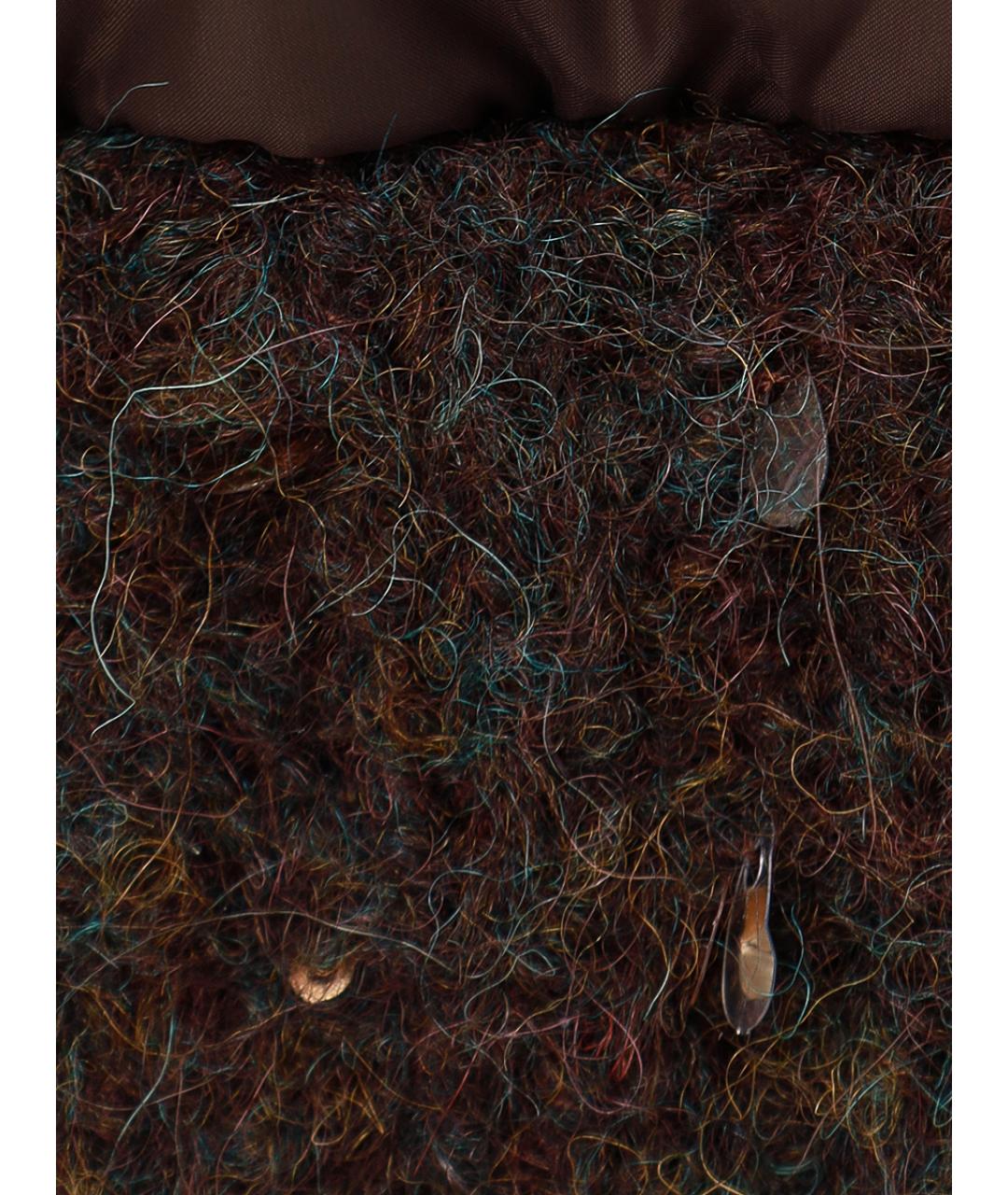 PANICALE Коричневый пуховик, фото 6
