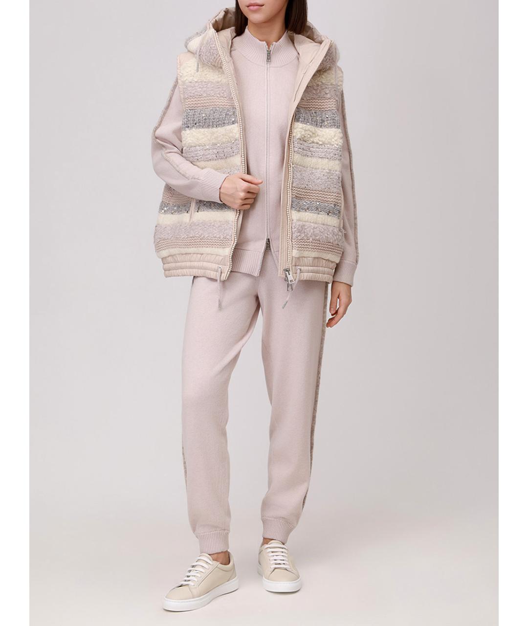 PANICALE Бежевый жилет, фото 2