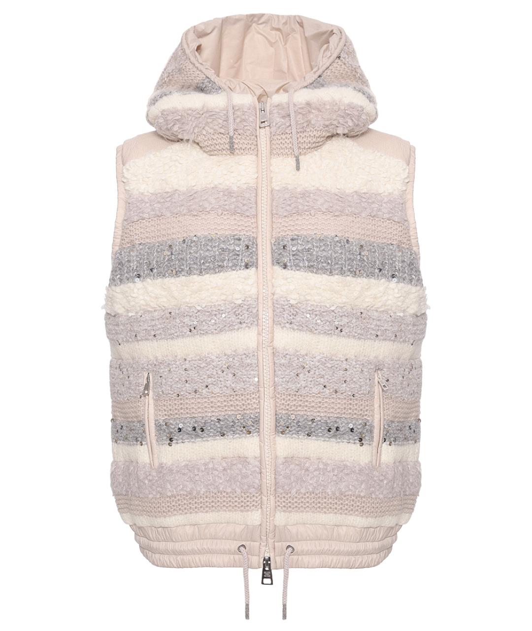 PANICALE Бежевый жилет, фото 1