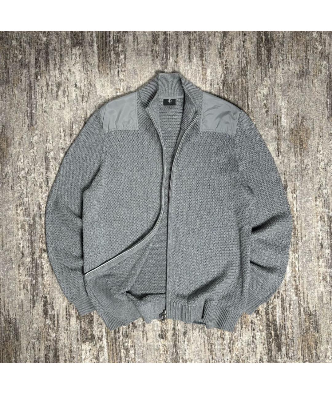 BOGNER Серебрянный хлопковый кардиган, фото 9