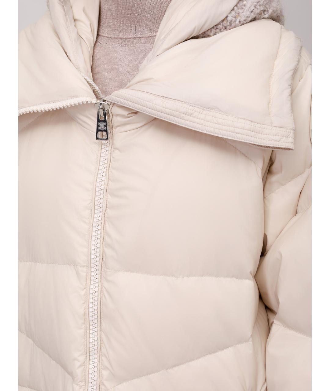 PANICALE Бежевый пуховик, фото 5