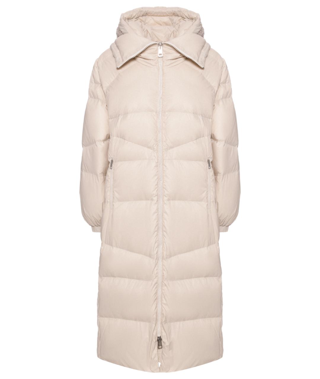 PANICALE Бежевый пуховик, фото 1