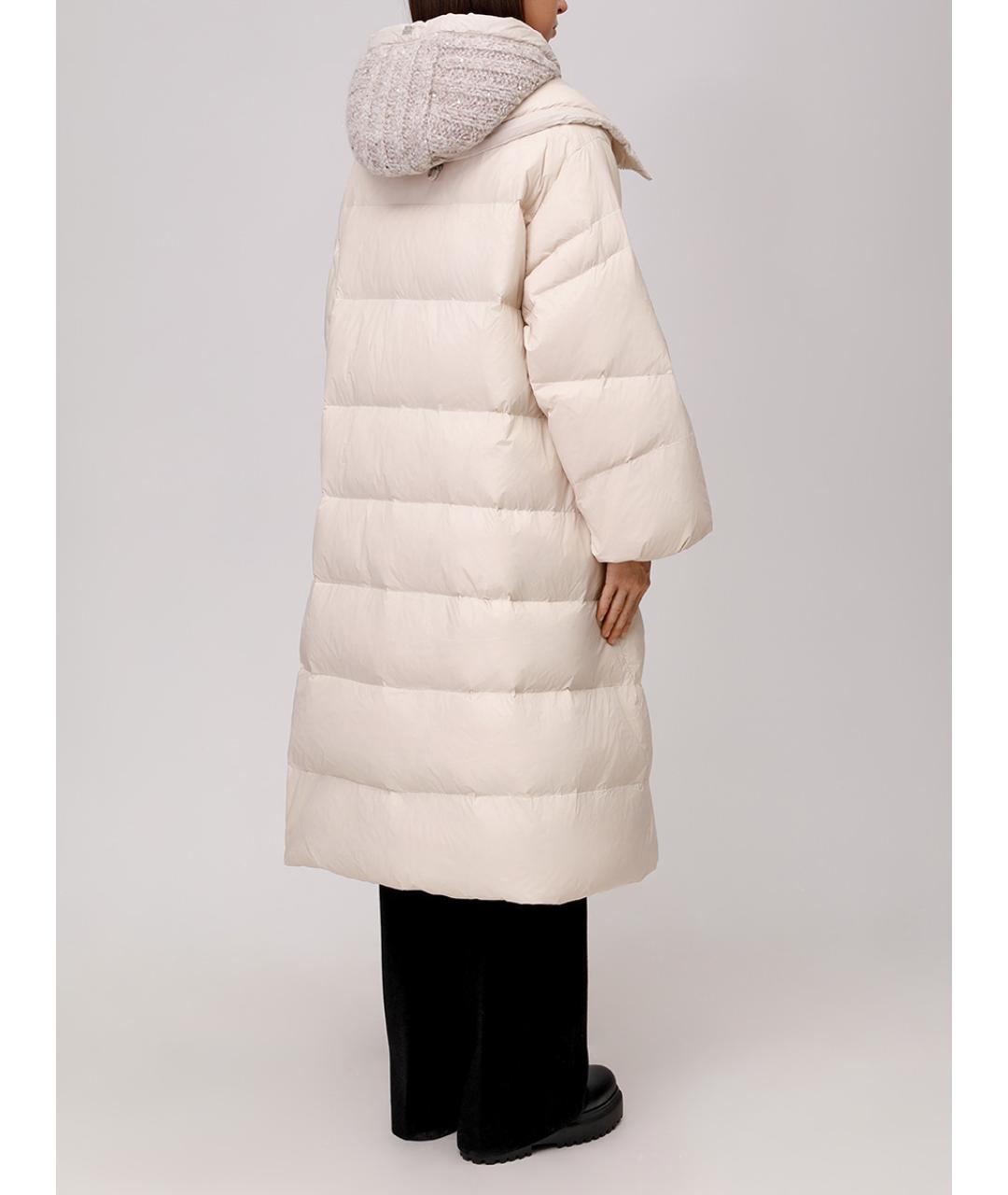 PANICALE Бежевый пуховик, фото 3