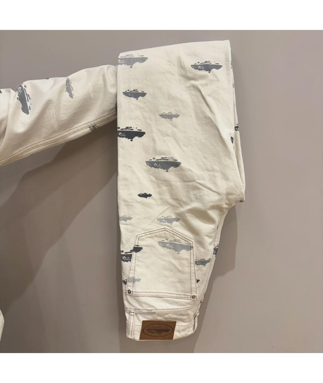 CORTEIZ Белые хлопковые джинсы, фото 3