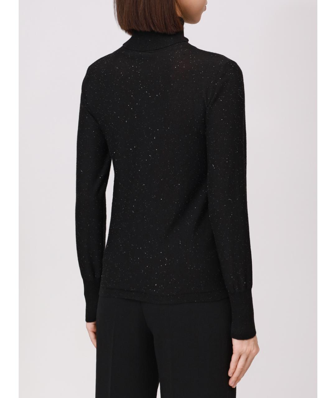 PANICALE Черная водолазка, фото 3