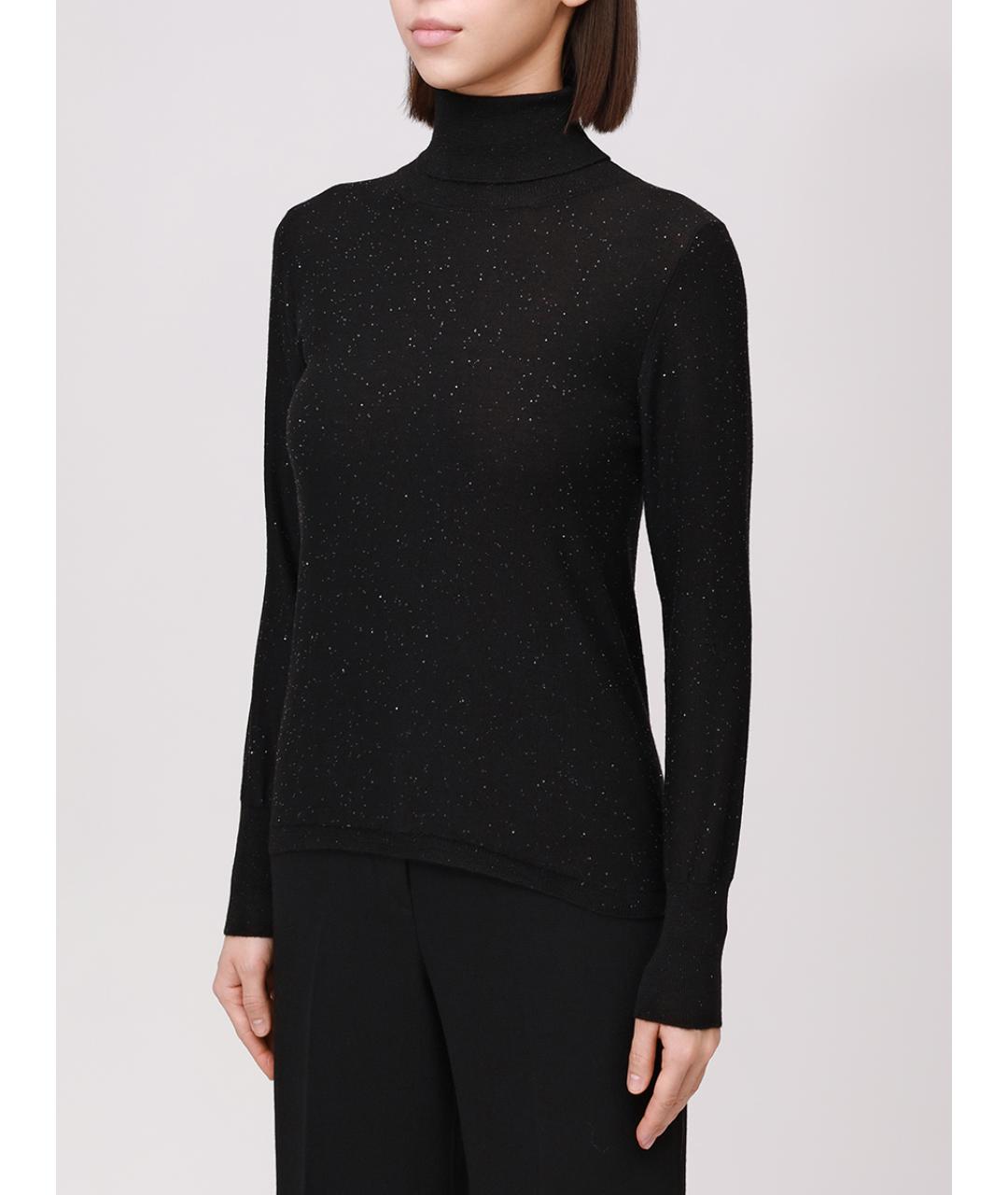 PANICALE Черная водолазка, фото 4