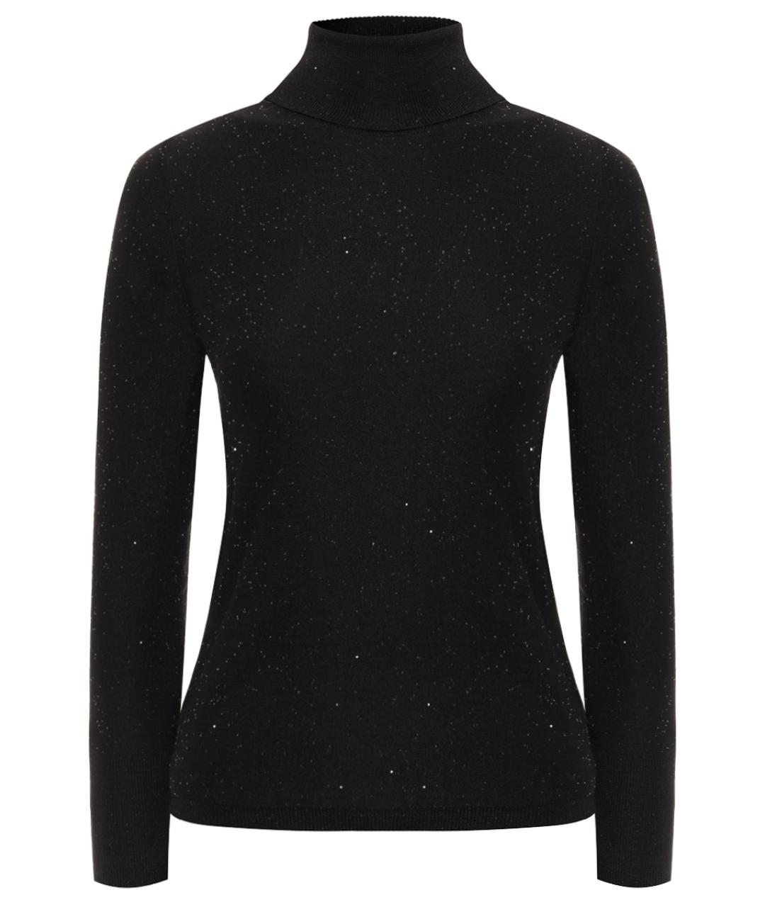 PANICALE Черная водолазка, фото 1