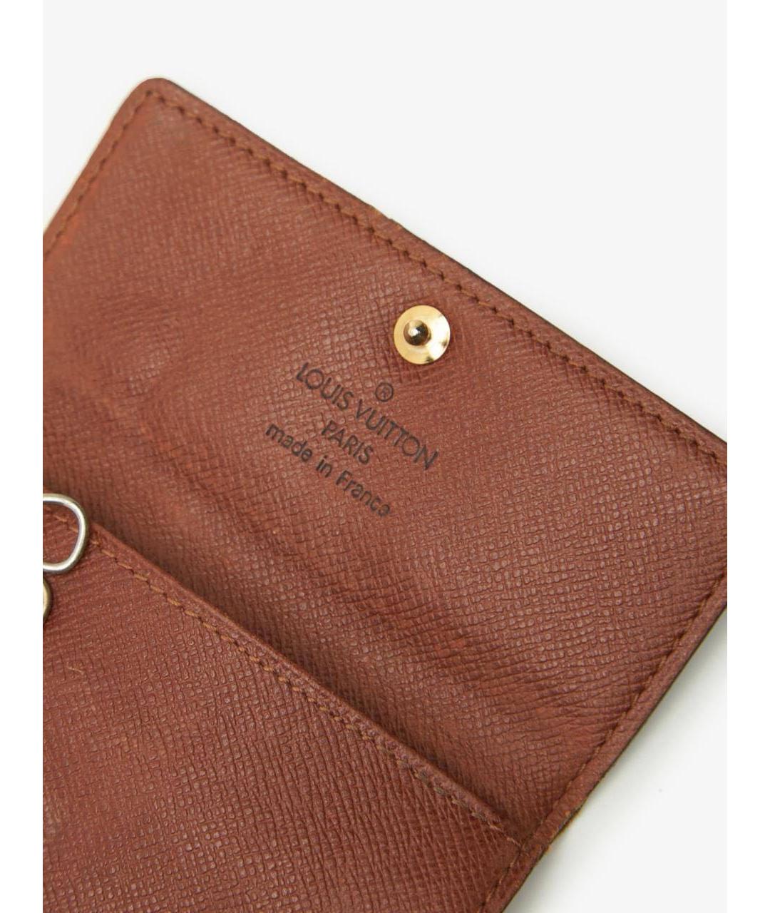 LOUIS VUITTON Коричневая ключница, фото 2
