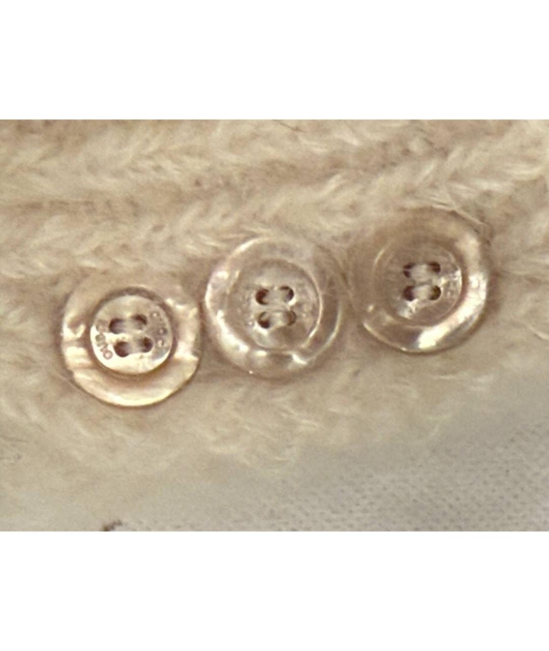 GUCCI Белый шерстяной капюшон, фото 2