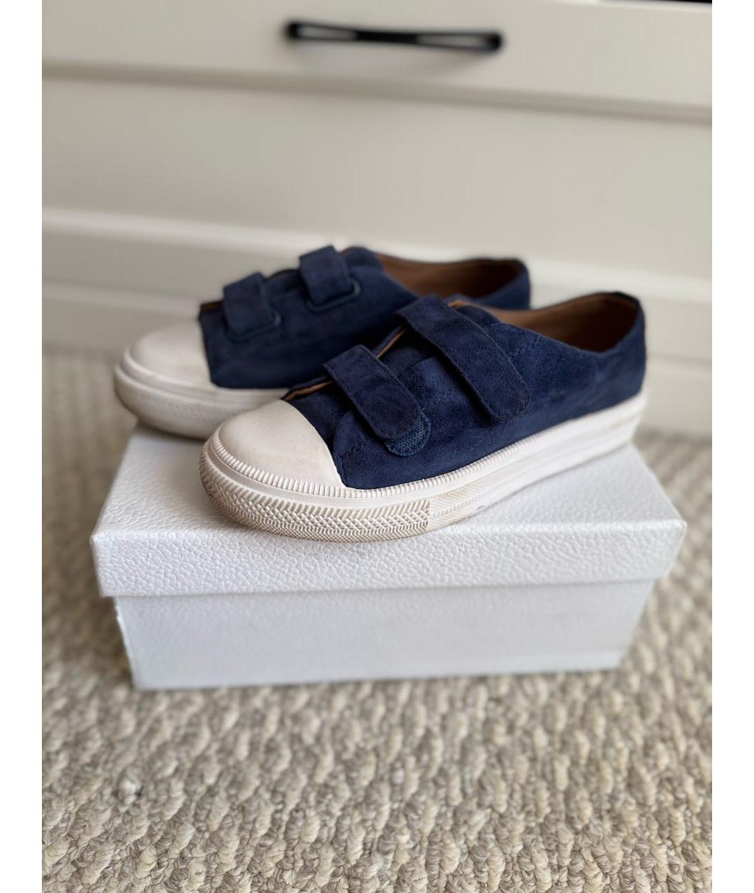 Age Of Innocence Синие замшевые кеды, фото 4