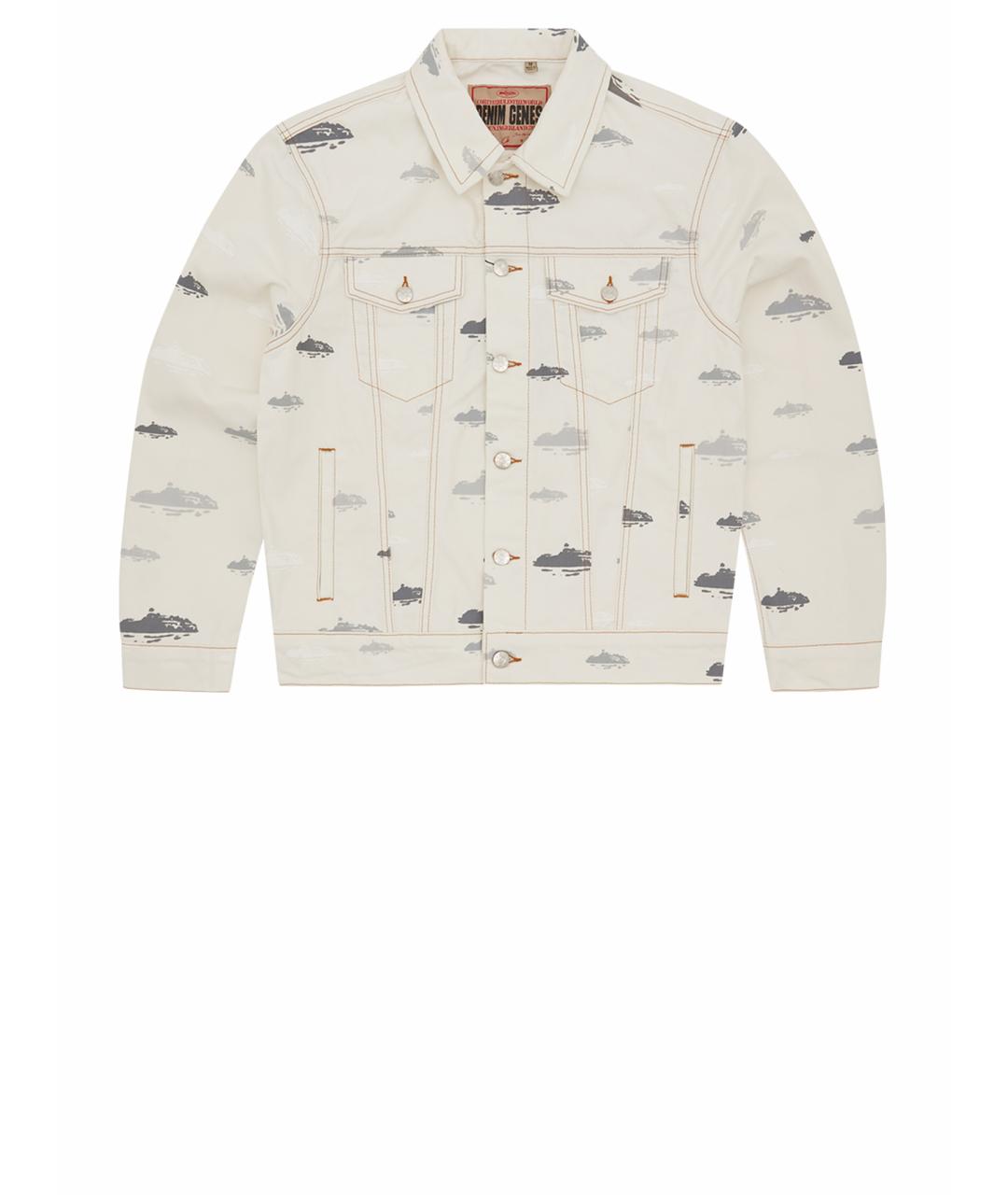 CORTEIZ Белый хлопковый жилет, фото 1