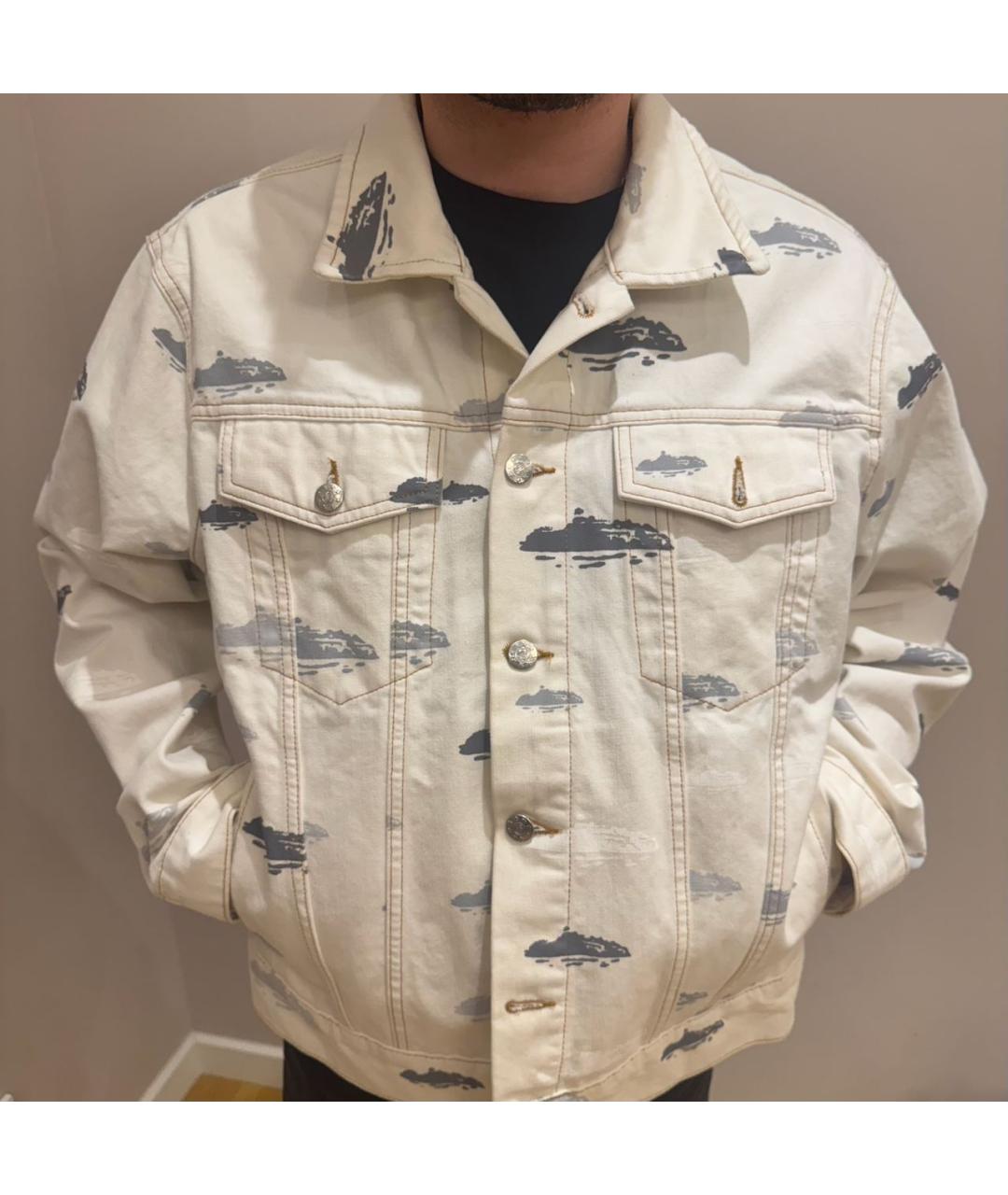 CORTEIZ Белый хлопковый жилет, фото 2