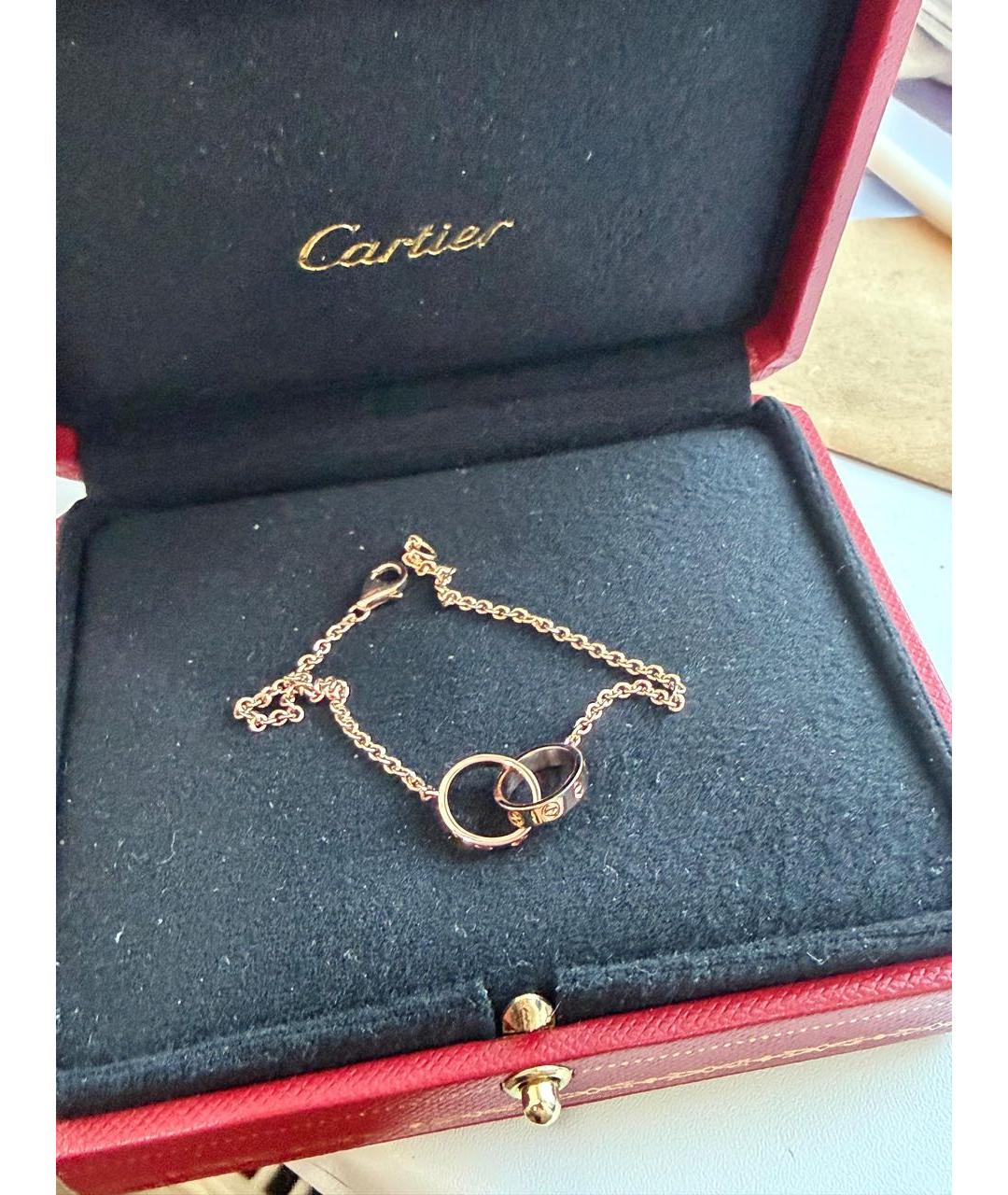 CARTIER Золотой браслет из розового золота, фото 6