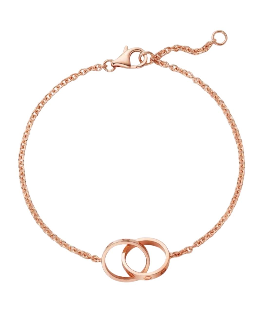 CARTIER Золотой браслет из розового золота, фото 1